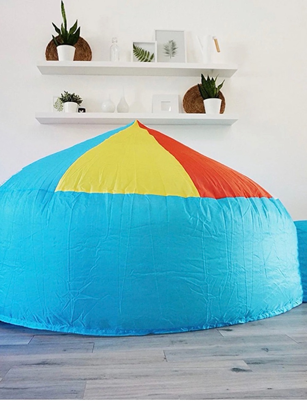 Kids Play Tent Dome in Blue, Yellow & Red
